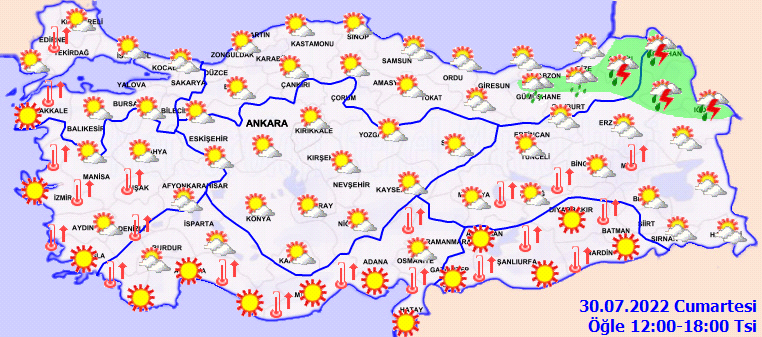 Yazın en sıcak günleri bugün başlıyor! Kavrulacağız... İşte 30 Temmuz Cumartesi Türkiye geneli hava durumu... 4