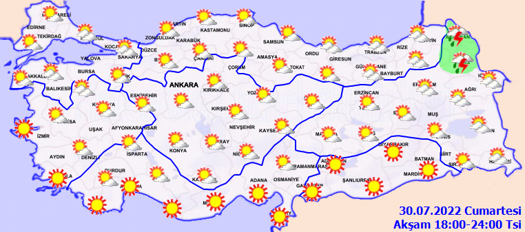 Yazın en sıcak günleri bugün başlıyor! Kavrulacağız... İşte 30 Temmuz Cumartesi Türkiye geneli hava durumu... 5
