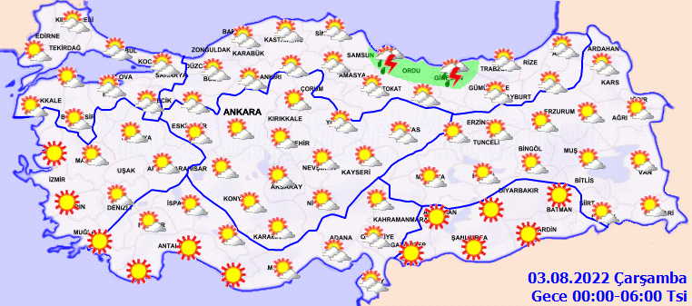 Meteoroloji'den yüksek sıcaklık ve kuvvetli rüzgar uyarısı! Harita yayınlayıp duyurdu... 5