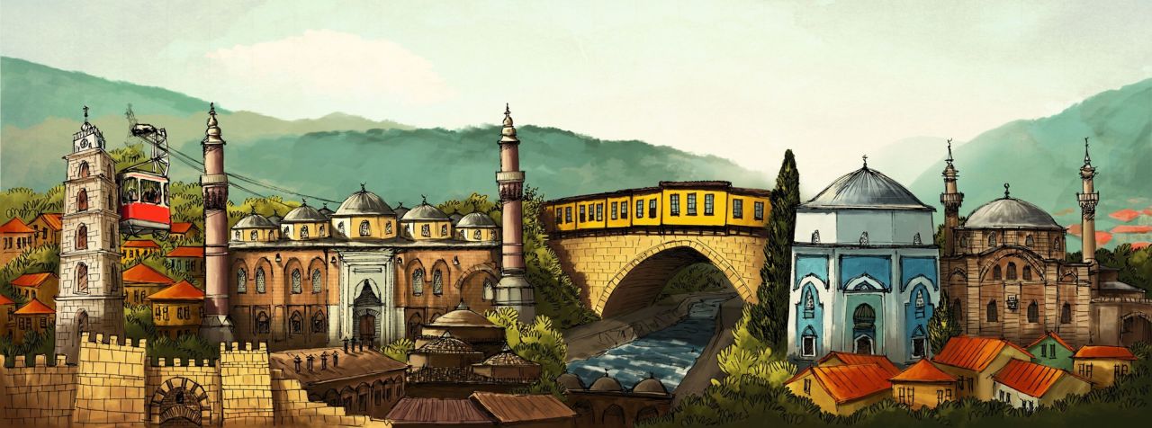 Osmanlı İmparatorluğuna başkentlik yapan Bursa'da gezilecek tarihi mekanlar ve yöresel lezzetler listesi 1