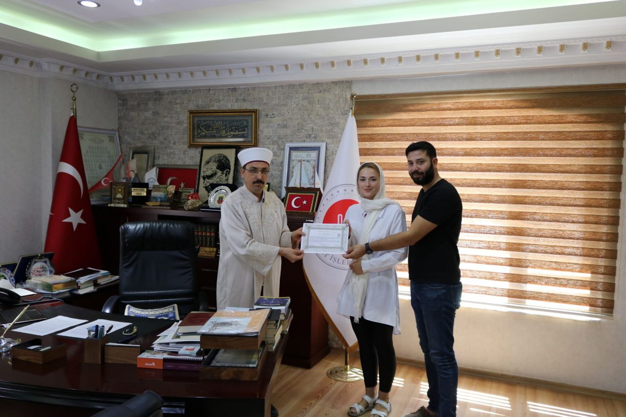 Mardin'e gelin gelen Ukraynalı kadın Müslüman oldu! 3