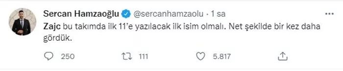 3-3 berabere biten Fenerbahçe-Ümraniyespor maçı sonrası Miha Zajc depremi 10