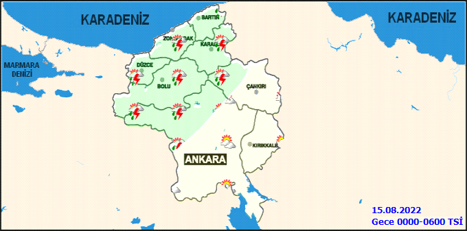 Ankara Valiliği'nden kuvvetli yağış uyarısı 2