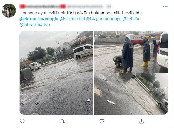 Sel felaketinde yine Ekrem İmamoğlu gündemde!  'Sorunu çözdük' dediği yerleri sel aldı 11