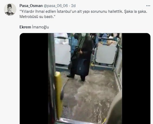 Sel felaketinde yine Ekrem İmamoğlu gündemde!  'Sorunu çözdük' dediği yerleri sel aldı 2