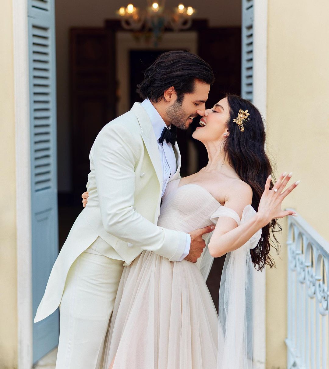 Serkan Çayoğlu ile İtalya'da rüya gibi bir düğünle evlenen Özge Gürel'den yeni paylaşımlar 9