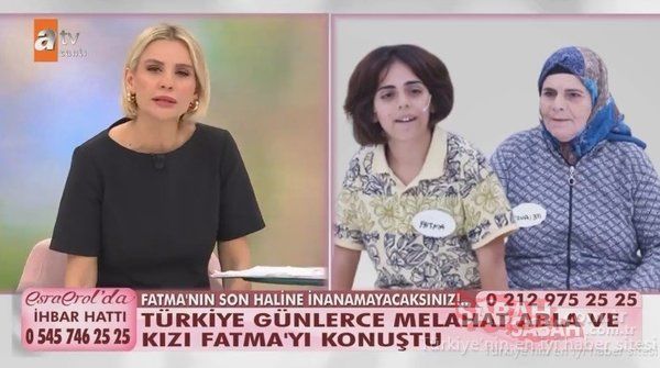 Esra Erol'un programında tanınan Fatma hakkında yeni gelişme! Doğum yaptığı hastanede... 4