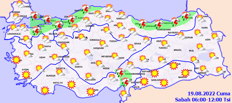 İstanbul için sağanak yağış uyarısı! İstanbul hava durumu 19 Ağustos Cuma 3