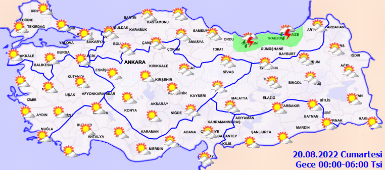 İstanbul için sağanak yağış uyarısı! İstanbul hava durumu 19 Ağustos Cuma 6