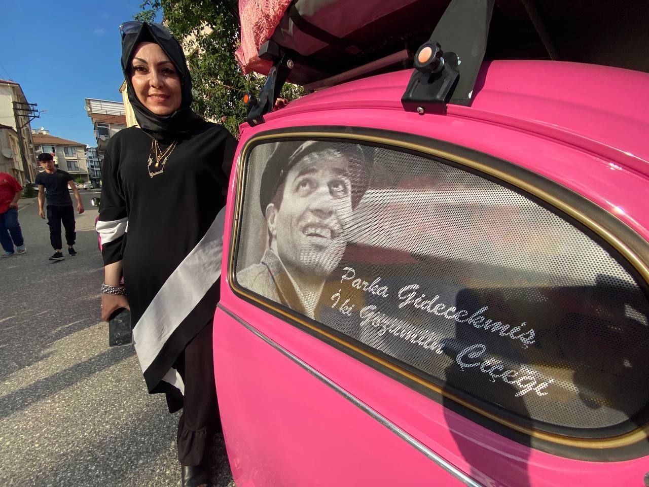 Doğa ve klasik araç tutkusu bunu da yaptırdı! Onunkisi 'Pembe Aşk' 7