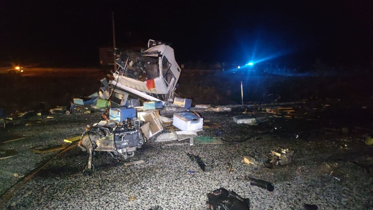 Arı kovanı yüklü kamyonla otomobil çarpıştı: 4 ölü, 3 yaralı 7