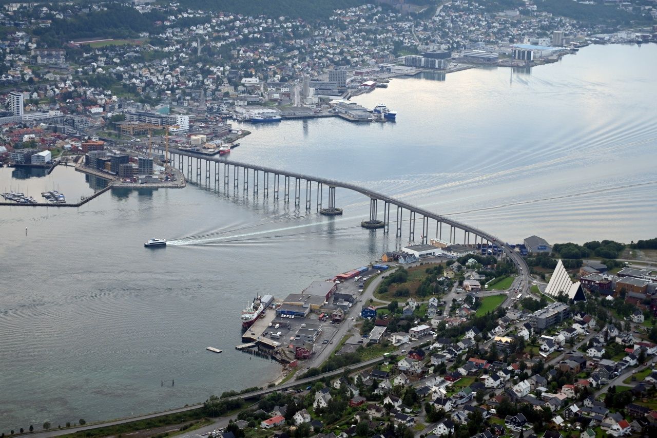 Kuzey ışıklarının en güzel ışıltısını yansıtan şehir; Norveç Tromso 3