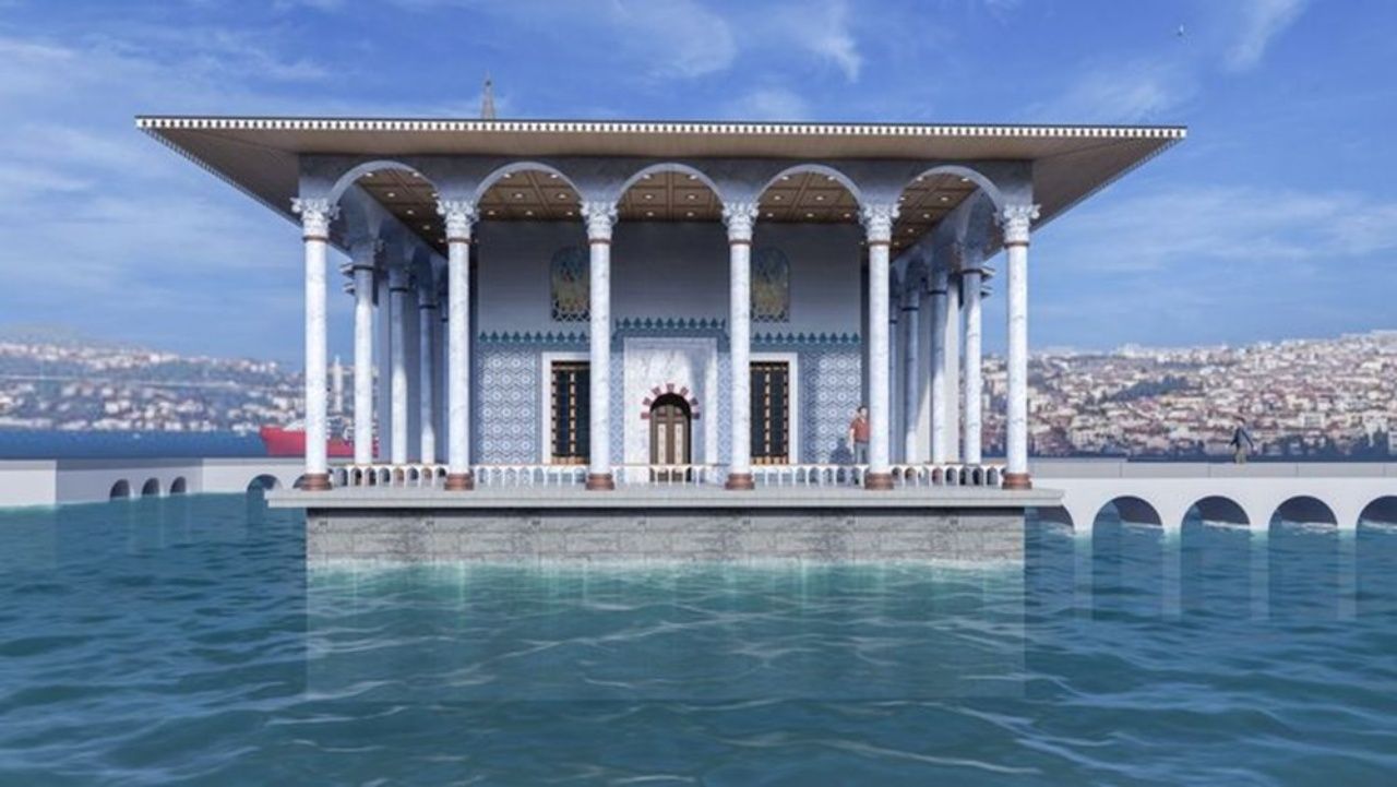 Denizin ortasında bir Osmanlı Köşkü! Sultaniye Köşkü 1