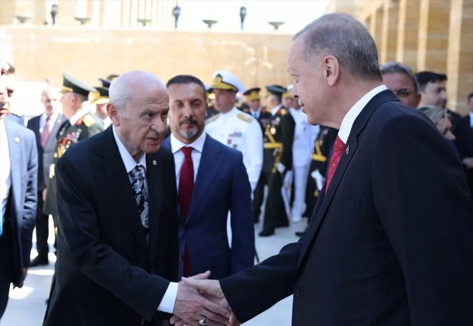 Cumhurbaşkanı Erdoğan ve devlet erkanı Anıtkabir'de! İşte önemli anlar... 52