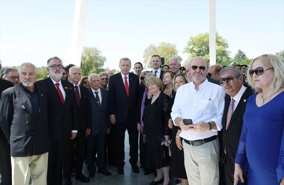 Cumhurbaşkanı Erdoğan ve devlet erkanı Anıtkabir'de! İşte önemli anlar... 13