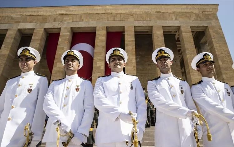 Cumhurbaşkanı Erdoğan ve devlet erkanı Anıtkabir'de! İşte önemli anlar... 32