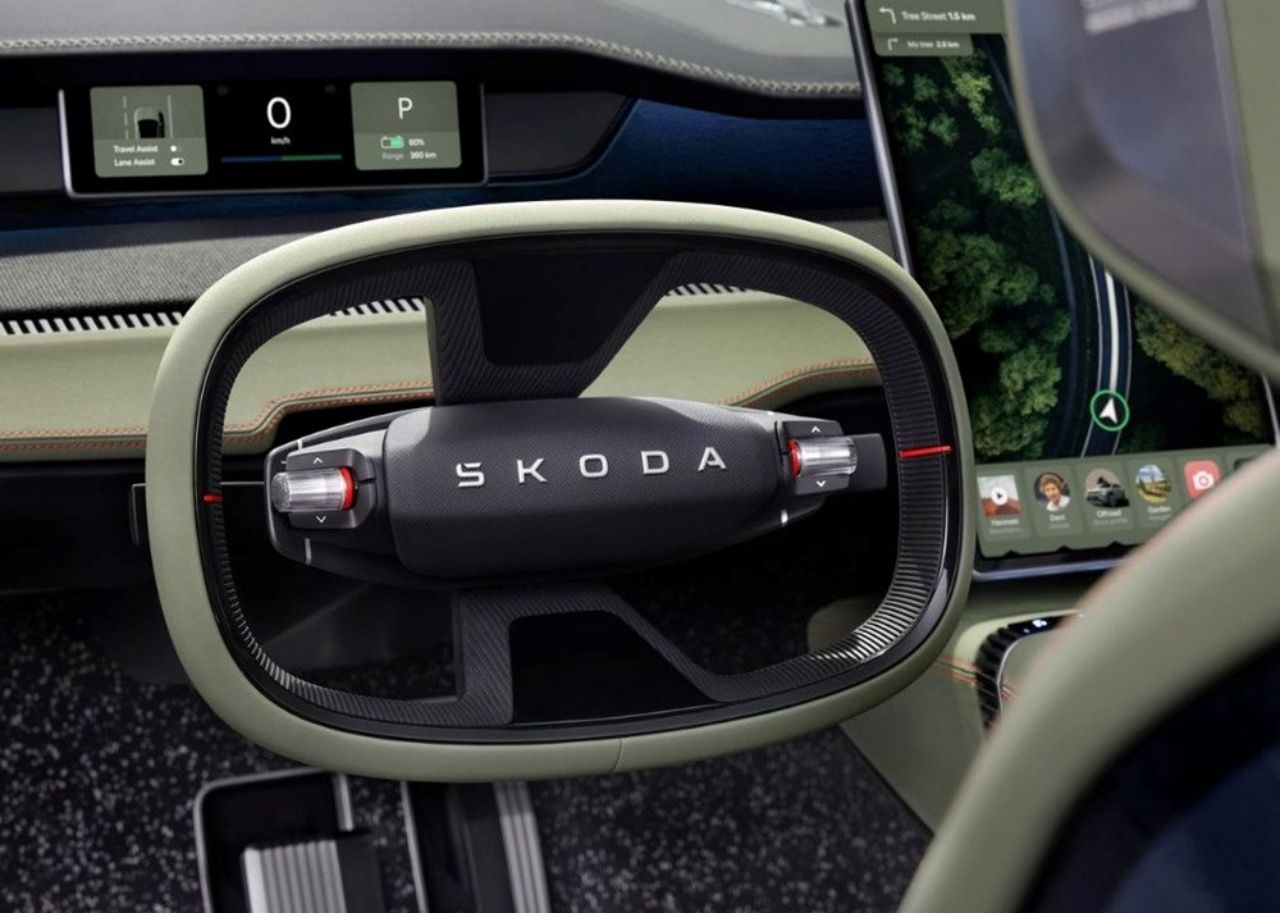Skoda bir devri kapattı! Skoda güncellenen logosunu ve yeni elektrikli otomobilini tanıttı 11