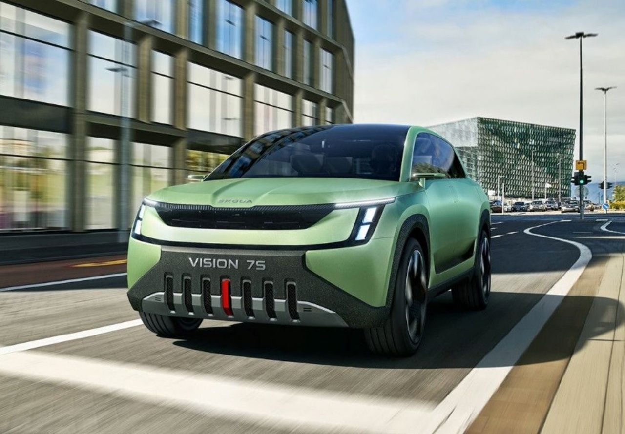 Skoda bir devri kapattı! Skoda güncellenen logosunu ve yeni elektrikli otomobilini tanıttı 5