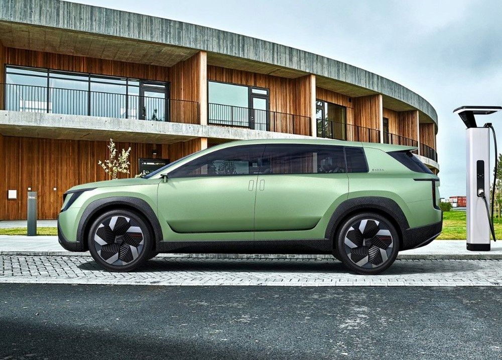 Skoda bir devri kapattı! Skoda güncellenen logosunu ve yeni elektrikli otomobilini tanıttı 7