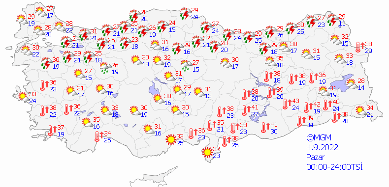 İstanbul 1 Eylül'den itibaren sağanak yağış altında! Meteoroloji 5 günlük harita yayınladı... 10
