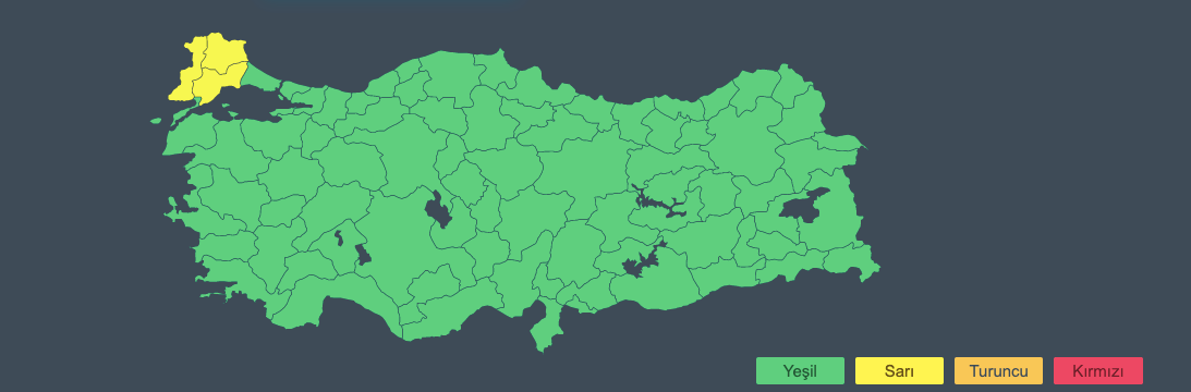 Meteoroloji'den 3 ile sarı kodlu uyarı: Dolu ve hortum riski var! 2