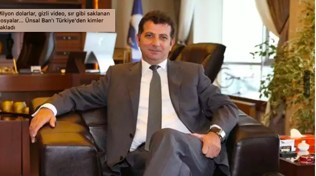 Ünsal Ban adliyeye sevk edildi 2