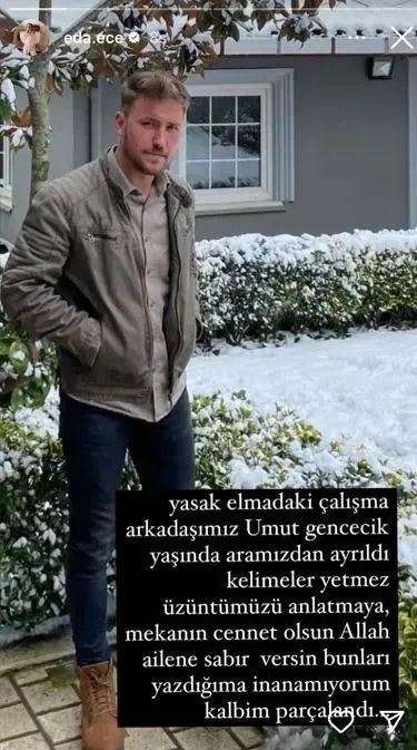 Yasak Elma Dizisinden Kahreden Haber Geldi! Eda Ece Böyle Duyurdu 5