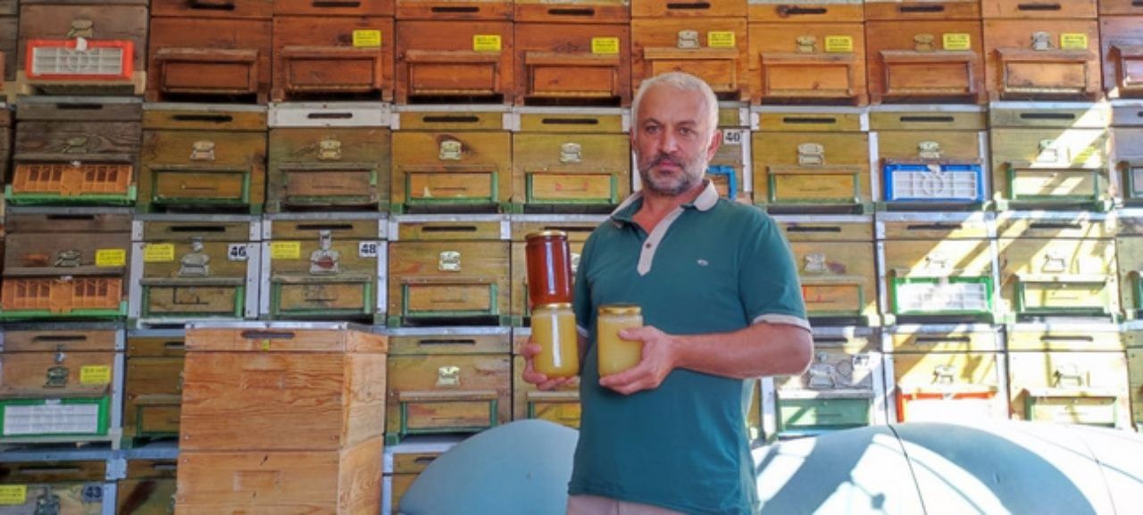 Kovandan beyaz bal çıktı, üreticisi gözlerine  inanamadı 3