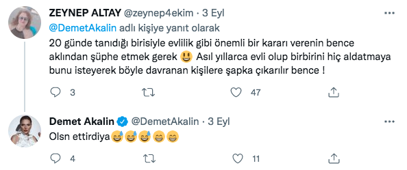 Demet Akalın'dan evlilik teklifi alan Merve Boluğur'a olay gönderme 4