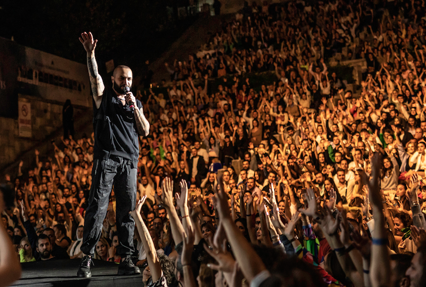 Harbiye'de sahne alan Berkay konserine ünlü akını 5