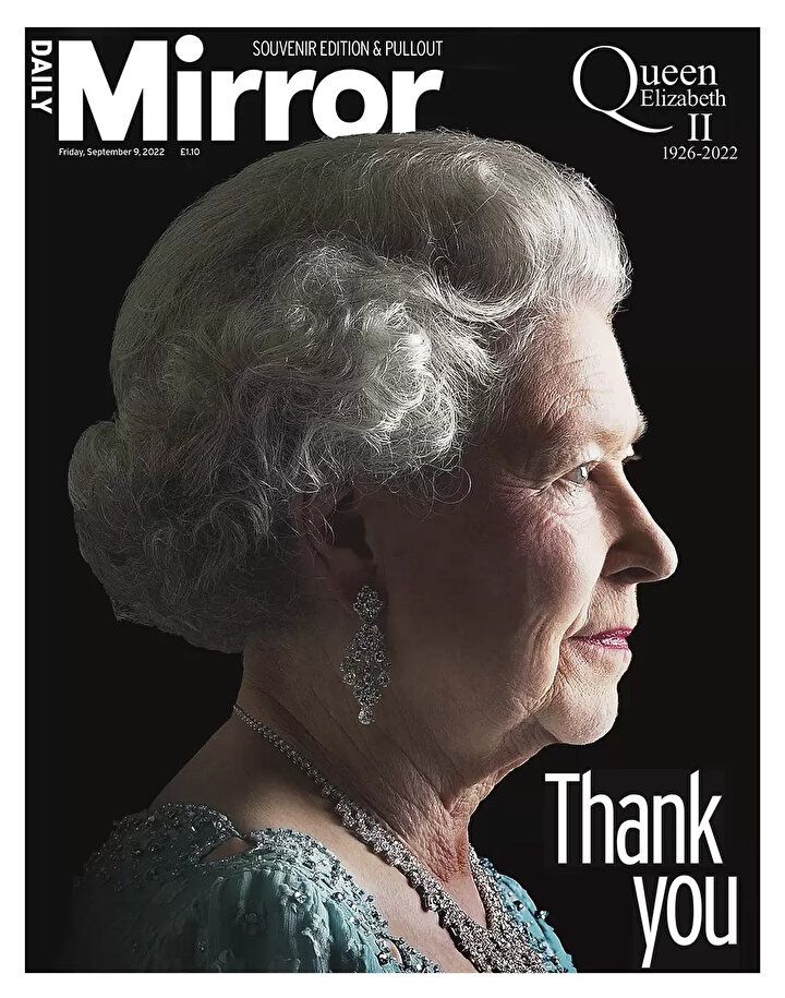 70 yıllık hükümdarlığı sona eren Kraliçe Elizabeth’in ölümü dünya basınında! 'İyi Geceler Hanımefendi' 5