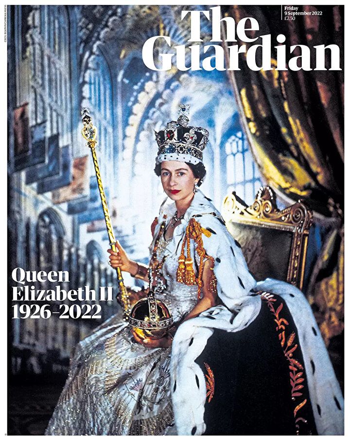 70 yıllık hükümdarlığı sona eren Kraliçe Elizabeth’in ölümü dünya basınında! 'İyi Geceler Hanımefendi' 2