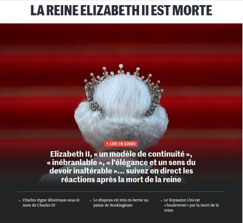 70 yıllık hükümdarlığı sona eren Kraliçe Elizabeth’in ölümü dünya basınında! 'İyi Geceler Hanımefendi' 17