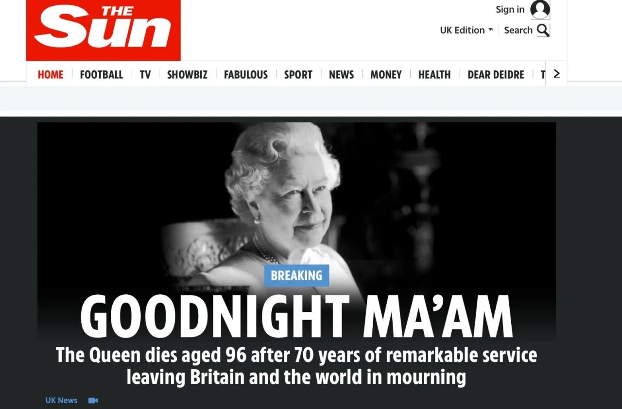 70 yıllık hükümdarlığı sona eren Kraliçe Elizabeth’in ölümü dünya basınında! 'İyi Geceler Hanımefendi' 11