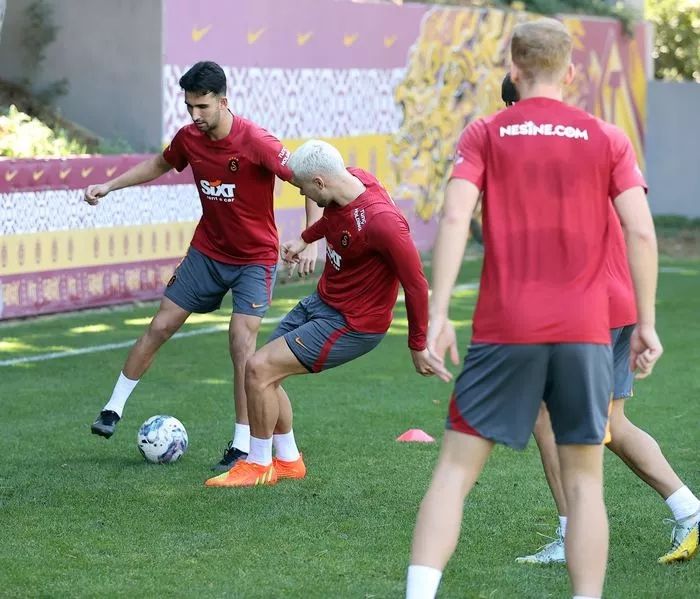 Galatasaray'ın 5 transferi ilk kez takımla birlikte çalıştı! İşte idmandan kareler... 2