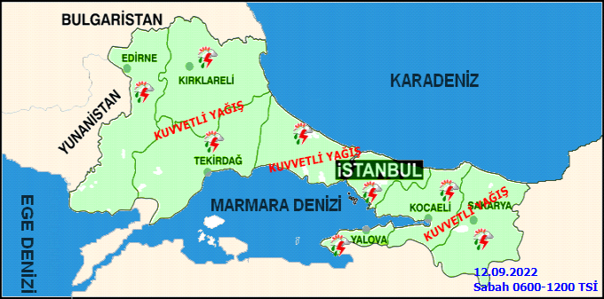 Meteoroloji’den İstanbul’a kuvvetli yağış alarmı! İstanbullular şemsiyeleri hazırlayın 2