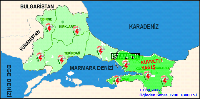 İstanbul’a yağışlar geri geliyor! İstanbullular sonbaharı hissetmeye başladı! 2