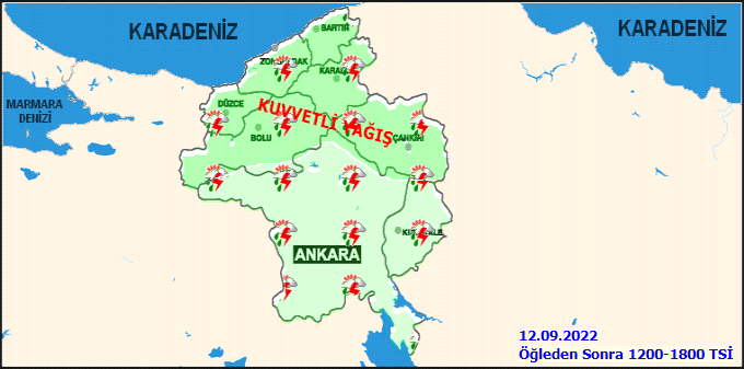 Başkent’te havalar soğuyor! İşte 12 Eylül Ankara hava durumu 2