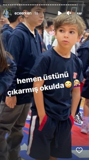 İlk ders zili çaldı, ünlü isimlerin okul heyecanı başladı 3