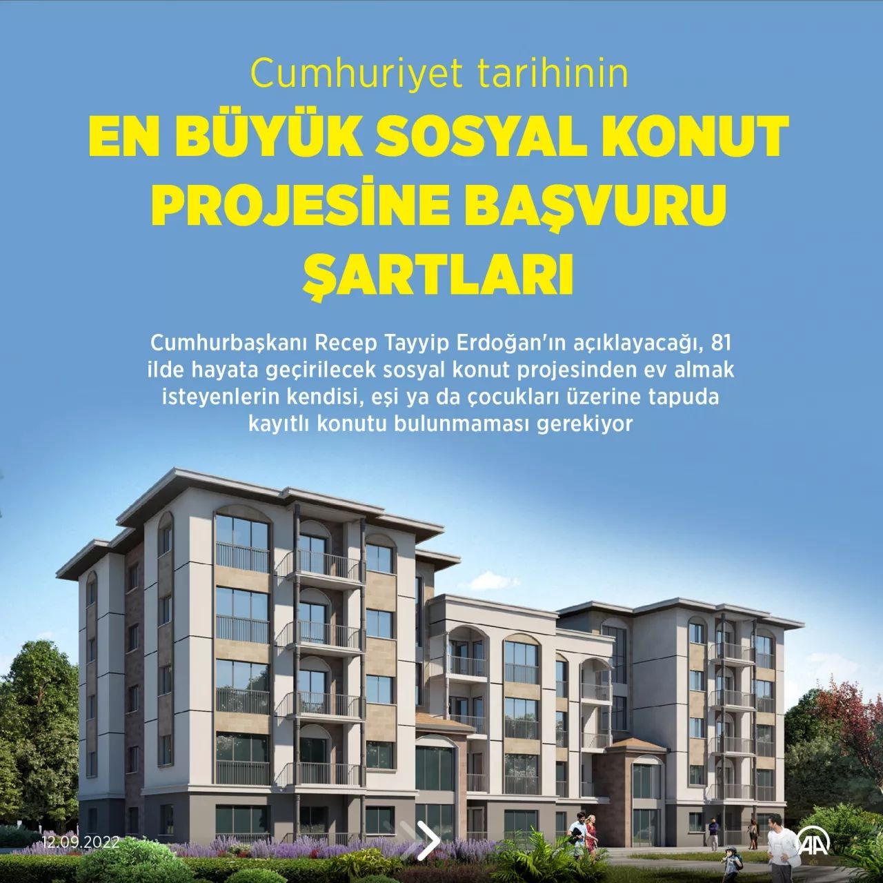 TOKİ'den Cumhuriyet tarihinin en büyük sosyal konut projesi! Erdoğan dakikalar sonra detayları açıklayacak... 3