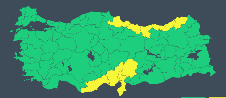 Meteoroloji tek tek uyardı! Yağışlar çok kuvvetli geliyor… 1