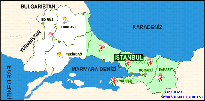 İstanbul sonbahara kucak açtı! İşte 13 Eylül İstanbul hava durumu 2