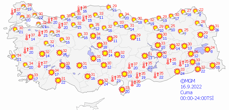 Meteoroloji bildirdi: Yarından itibaren havalar ısınıyor! 14
