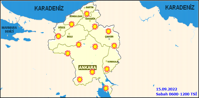Ankaralılara müjde! Yarın hava sıcaklıkları artacak! 2