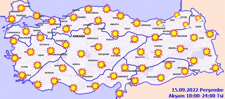 Yaz geri döndü, sıcaklıklar artıyor! İşte yurt geneli hava durumu 4