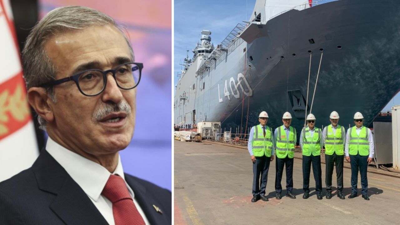 Türk Savunma Sanayii'nin gururu: TCG Anadolu kapılarını ilk kez açtı! 1