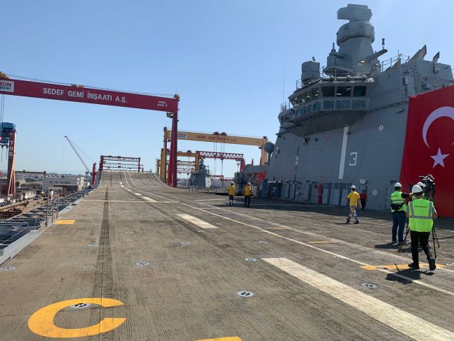 Türk Savunma Sanayii'nin gururu: TCG Anadolu kapılarını ilk kez açtı! 3