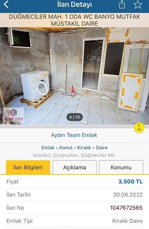 Ev demeye bin şahit ister! Eyüpsultan'daki harabe ev için istenen kira hayrete düşürdü 6