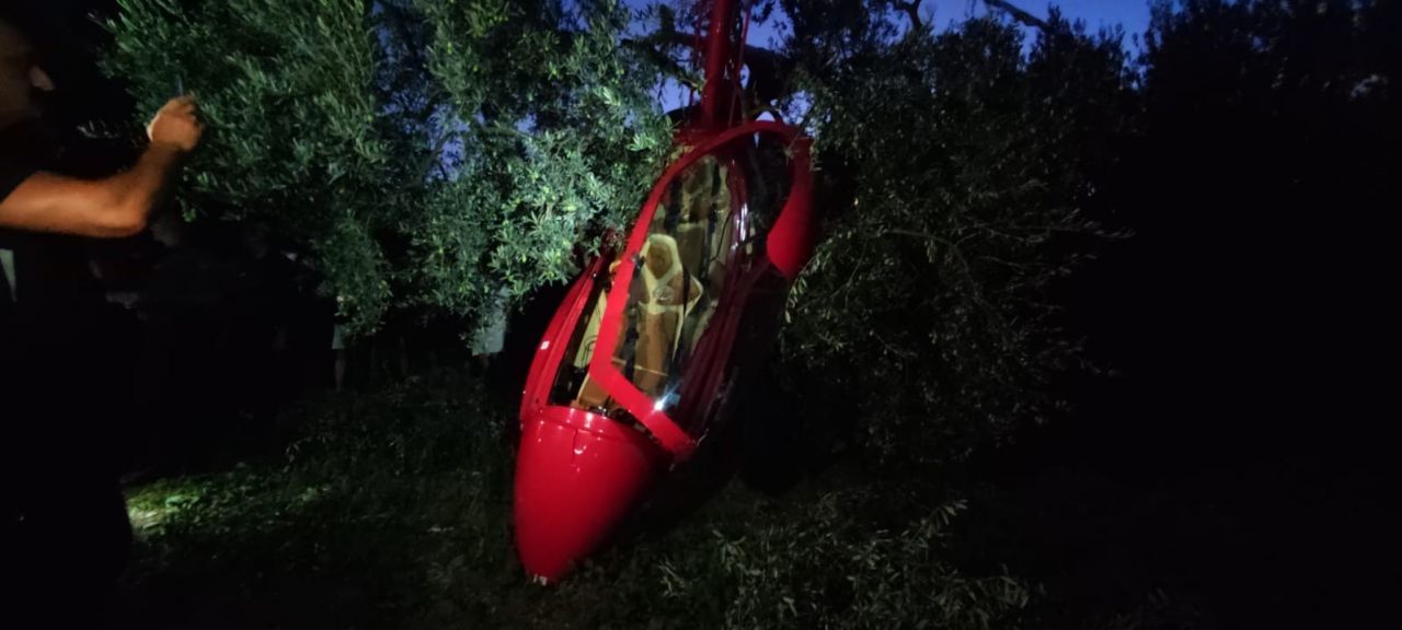 Bursa’da iki kişilik hava aracı düştü 11