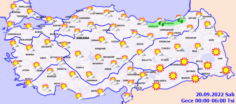 Çöl sıcakları bitti kış geliyor! Sıcaklıklar 9 derece birden düşecek! İşte il il hava durumu... 6